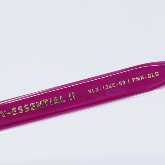 Valentino V-ESSENTIAL II VLX-124C Eyeglasses Pink 50mm Cat Eye Frame - Picture 8 of 9